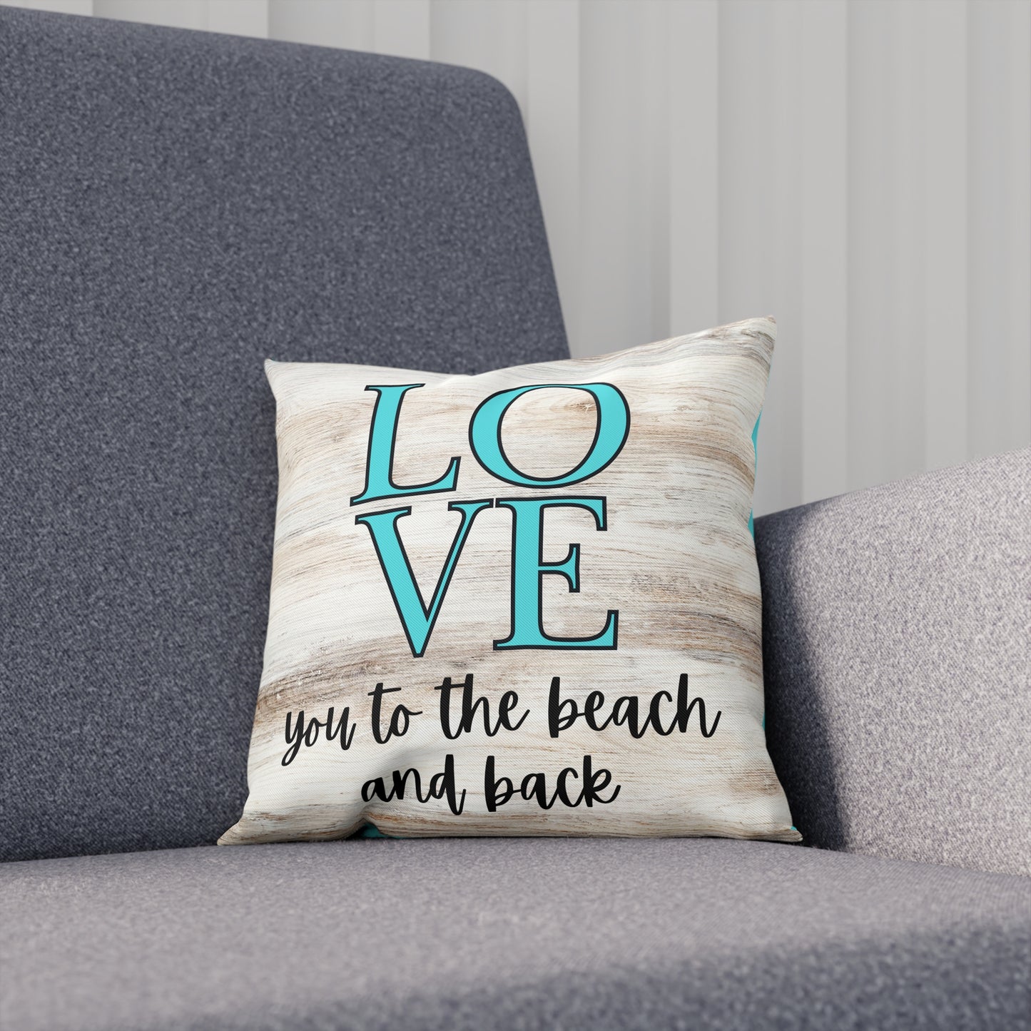 Love you to the Beach and Back Cushion