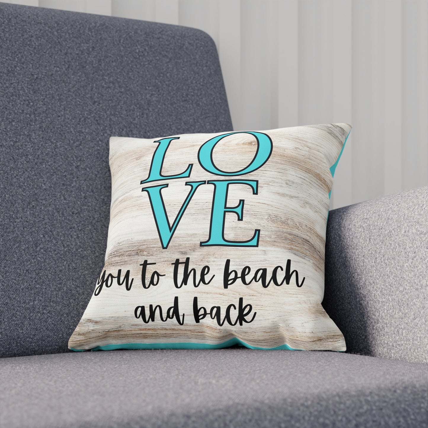 Love you to the Beach and Back Cushion