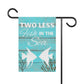 Two Less Fish In The Sea Garden & House Banner