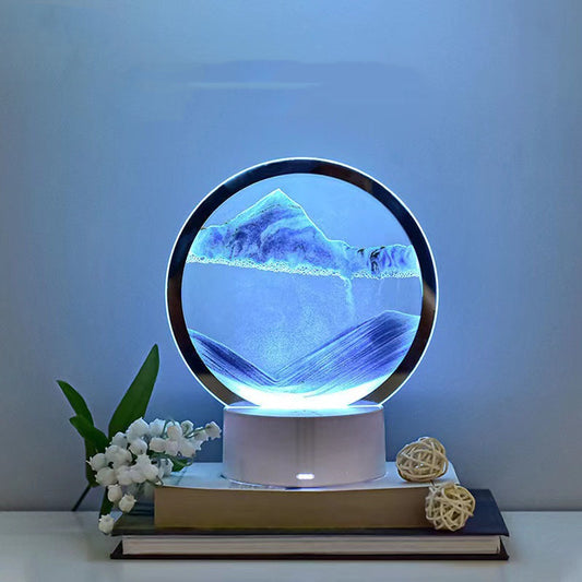 3D Quicksand Table Lamp